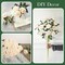 50PCS Champagne Artificial Roses with Long Stems – Realistic Silk & Velvet Fake Flowers Bouquet for DIY Wedding, Bridal Shower, Baby Shower, Party Centerpieces, Home & Event Decor, Gift for Her